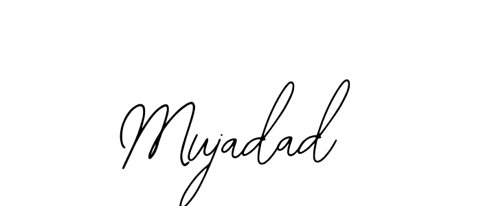 Mujadad stylish signature style. Best Handwritten Sign (Bearetta-2O07w) for my name. Handwritten Signature Collection Ideas for my name Mujadad. Mujadad signature style 12 images and pictures png