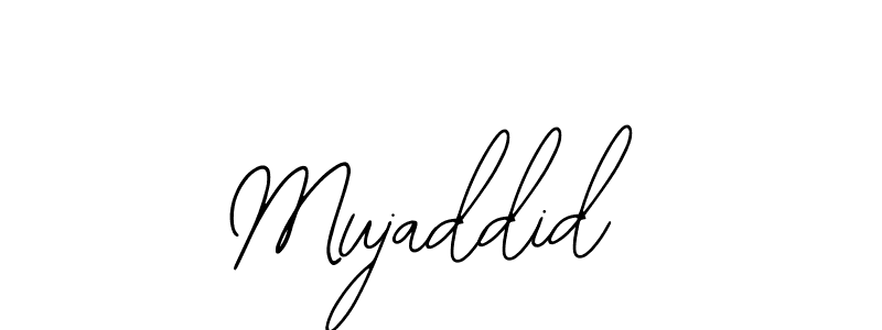 Make a beautiful signature design for name Mujaddid. Use this online signature maker to create a handwritten signature for free. Mujaddid signature style 12 images and pictures png