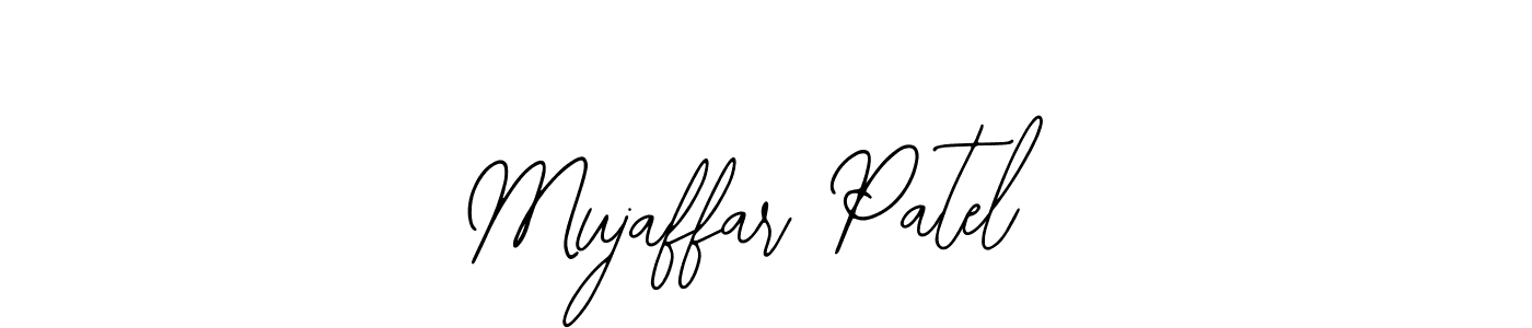 How to Draw Mujaffar Patel signature style? Bearetta-2O07w is a latest design signature styles for name Mujaffar Patel. Mujaffar Patel signature style 12 images and pictures png