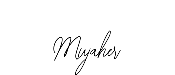 Mujaher stylish signature style. Best Handwritten Sign (Bearetta-2O07w) for my name. Handwritten Signature Collection Ideas for my name Mujaher. Mujaher signature style 12 images and pictures png