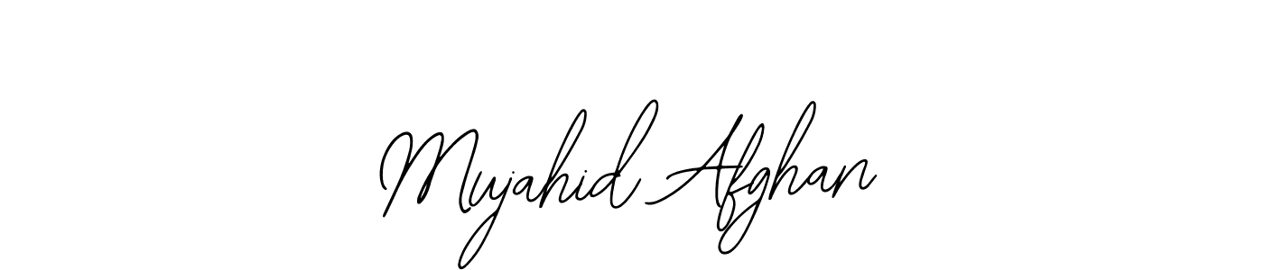 Mujahid Afghan stylish signature style. Best Handwritten Sign (Bearetta-2O07w) for my name. Handwritten Signature Collection Ideas for my name Mujahid Afghan. Mujahid Afghan signature style 12 images and pictures png