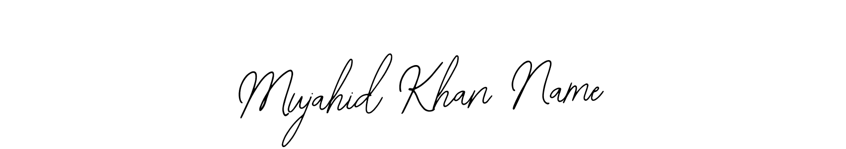 Check out images of Autograph of Mujahid Khan Name name. Actor Mujahid Khan Name Signature Style. Bearetta-2O07w is a professional sign style online. Mujahid Khan Name signature style 12 images and pictures png