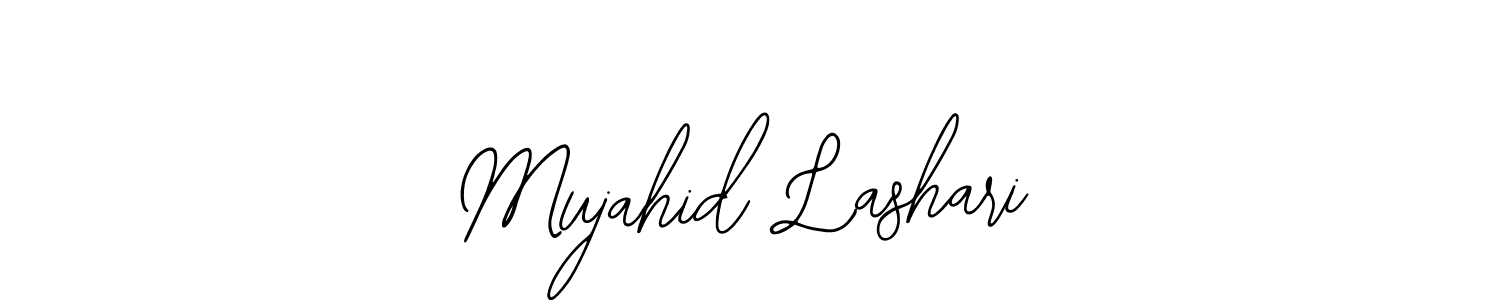 Make a beautiful signature design for name Mujahid Lashari. With this signature (Bearetta-2O07w) style, you can create a handwritten signature for free. Mujahid Lashari signature style 12 images and pictures png