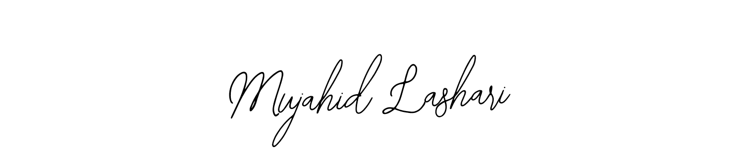 How to make Mujahid Lashari signature? Bearetta-2O07w is a professional autograph style. Create handwritten signature for Mujahid Lashari name. Mujahid Lashari signature style 12 images and pictures png