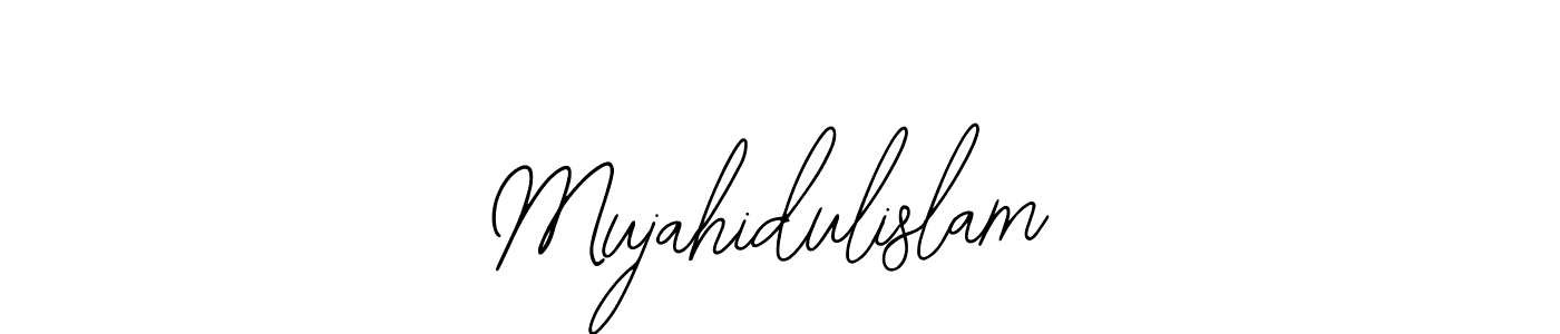 Also we have Mujahidulislam name is the best signature style. Create professional handwritten signature collection using Bearetta-2O07w autograph style. Mujahidulislam signature style 12 images and pictures png