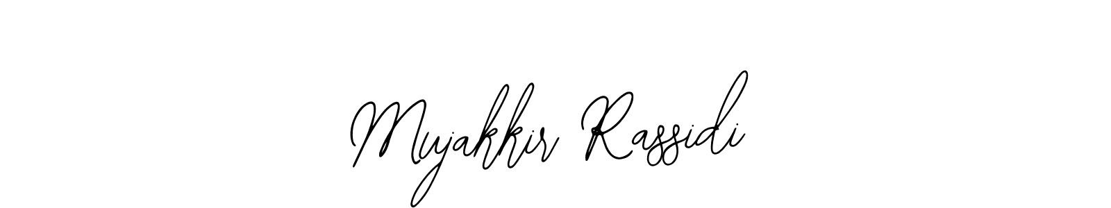 You should practise on your own different ways (Bearetta-2O07w) to write your name (Mujakkir Rassidi) in signature. don't let someone else do it for you. Mujakkir Rassidi signature style 12 images and pictures png