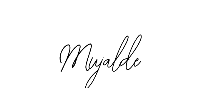 Mujalde stylish signature style. Best Handwritten Sign (Bearetta-2O07w) for my name. Handwritten Signature Collection Ideas for my name Mujalde. Mujalde signature style 12 images and pictures png