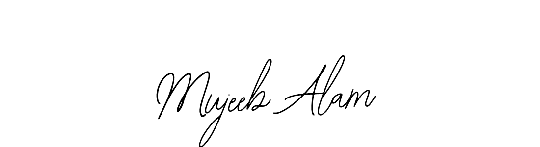 Also You can easily find your signature by using the search form. We will create Mujeeb Alam name handwritten signature images for you free of cost using Bearetta-2O07w sign style. Mujeeb Alam signature style 12 images and pictures png