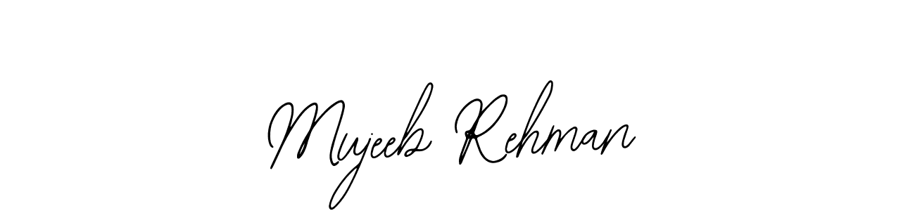 Also You can easily find your signature by using the search form. We will create Mujeeb Rehman name handwritten signature images for you free of cost using Bearetta-2O07w sign style. Mujeeb Rehman signature style 12 images and pictures png