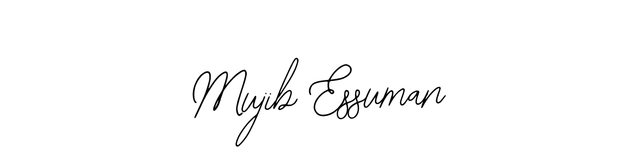 Design your own signature with our free online signature maker. With this signature software, you can create a handwritten (Bearetta-2O07w) signature for name Mujib Essuman. Mujib Essuman signature style 12 images and pictures png