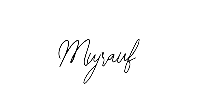Make a beautiful signature design for name Mujrauf. With this signature (Bearetta-2O07w) style, you can create a handwritten signature for free. Mujrauf signature style 12 images and pictures png
