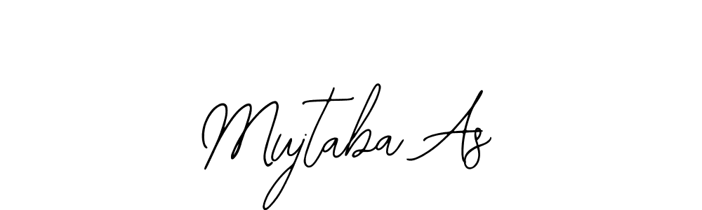 Also we have Mujtaba As name is the best signature style. Create professional handwritten signature collection using Bearetta-2O07w autograph style. Mujtaba As signature style 12 images and pictures png