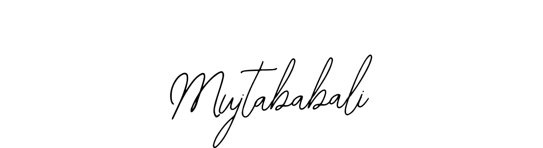 Create a beautiful signature design for name Mujtababali. With this signature (Bearetta-2O07w) fonts, you can make a handwritten signature for free. Mujtababali signature style 12 images and pictures png