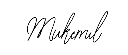 Discover how Mukemil looks in an executive cursive font (Bearetta-2O07w). Perfect for legal documents, invoices, and certificates. Mukemil signature style 12 images and pictures png