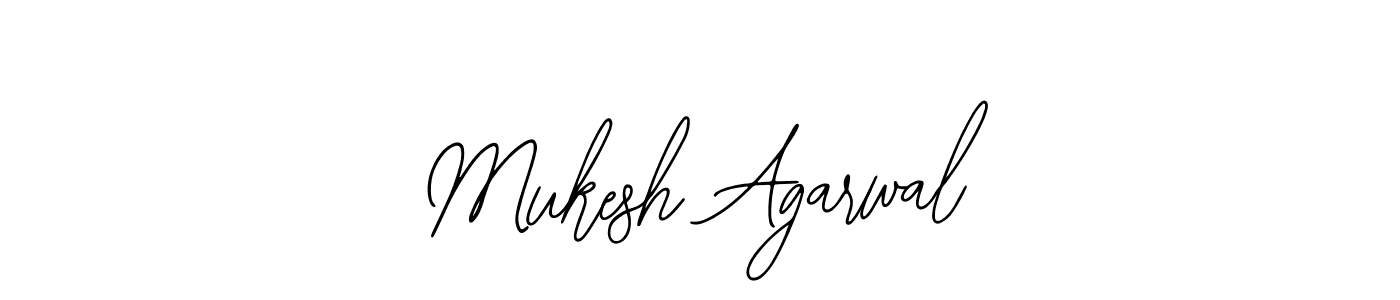 It looks lik you need a new signature style for name Mukesh Agarwal. Design unique handwritten (Bearetta-2O07w) signature with our free signature maker in just a few clicks. Mukesh Agarwal signature style 12 images and pictures png