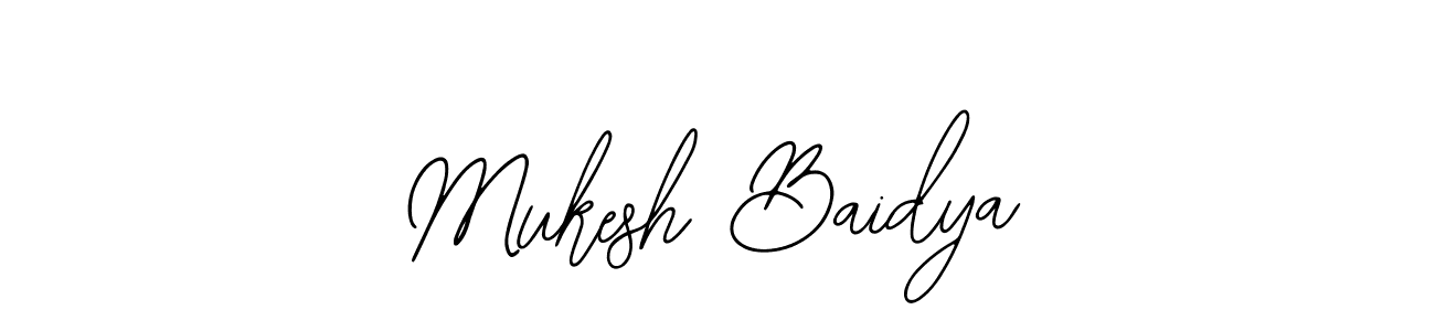 if you are searching for the best signature style for your name Mukesh Baidya. so please give up your signature search. here we have designed multiple signature styles  using Bearetta-2O07w. Mukesh Baidya signature style 12 images and pictures png