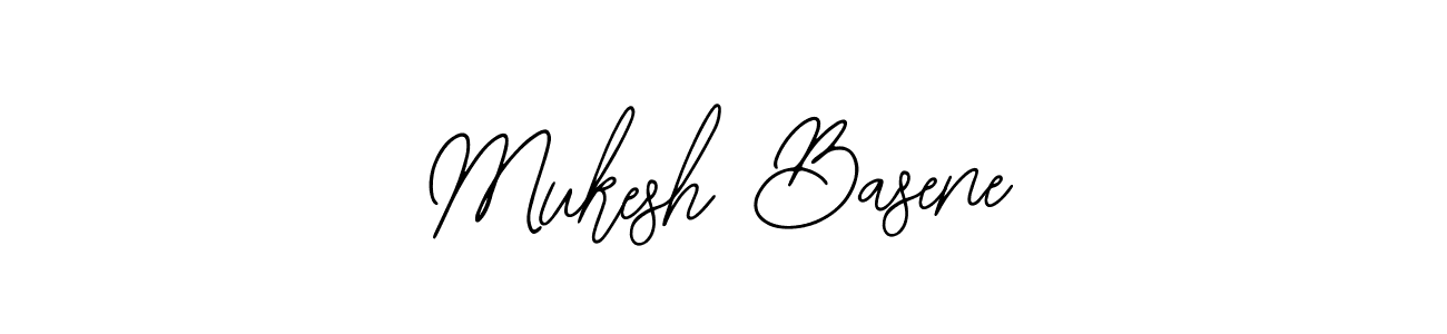 Make a beautiful signature design for name Mukesh Basene. With this signature (Bearetta-2O07w) style, you can create a handwritten signature for free. Mukesh Basene signature style 12 images and pictures png