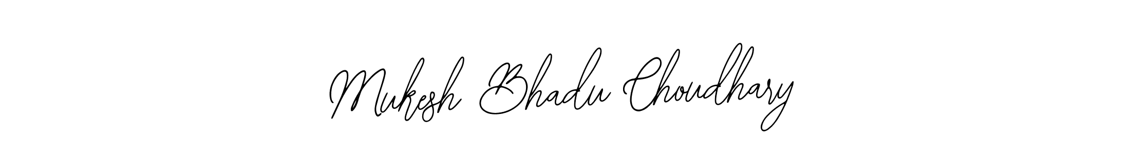 This is the best signature style for the Mukesh Bhadu Choudhary name. Also you like these signature font (Bearetta-2O07w). Mix name signature. Mukesh Bhadu Choudhary signature style 12 images and pictures png