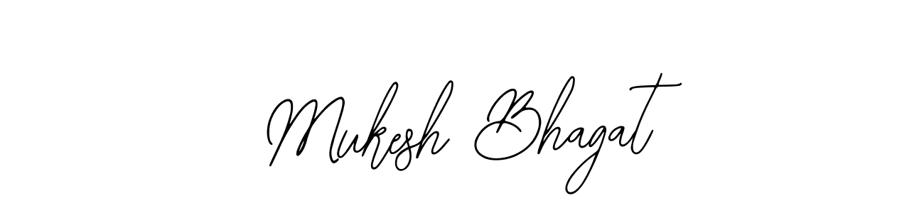 Create a beautiful signature design for name Mukesh Bhagat. With this signature (Bearetta-2O07w) fonts, you can make a handwritten signature for free. Mukesh Bhagat signature style 12 images and pictures png