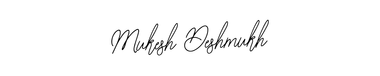 Bearetta-2O07w is a professional signature style that is perfect for those who want to add a touch of class to their signature. It is also a great choice for those who want to make their signature more unique. Get Mukesh Deshmukh name to fancy signature for free. Mukesh Deshmukh signature style 12 images and pictures png