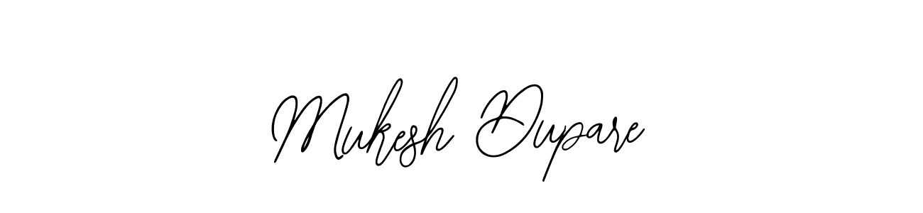 The best way (Bearetta-2O07w) to make a short signature is to pick only two or three words in your name. The name Mukesh Dupare include a total of six letters. For converting this name. Mukesh Dupare signature style 12 images and pictures png