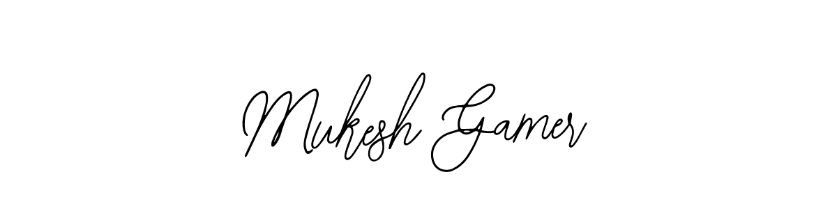 The best way (Bearetta-2O07w) to make a short signature is to pick only two or three words in your name. The name Mukesh Gamer include a total of six letters. For converting this name. Mukesh Gamer signature style 12 images and pictures png