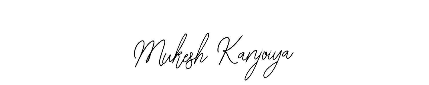 Once you've used our free online signature maker to create your best signature Bearetta-2O07w style, it's time to enjoy all of the benefits that Mukesh Kanjoiya name signing documents. Mukesh Kanjoiya signature style 12 images and pictures png