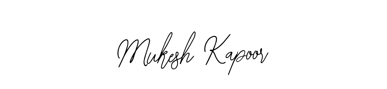 Similarly Bearetta-2O07w is the best handwritten signature design. Signature creator online .You can use it as an online autograph creator for name Mukesh Kapoor. Mukesh Kapoor signature style 12 images and pictures png