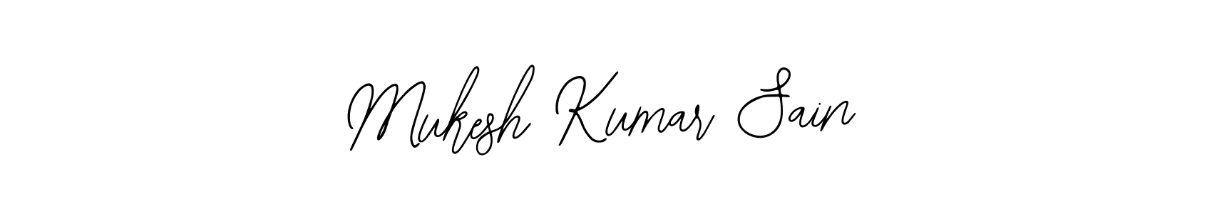 Make a beautiful signature design for name Mukesh Kumar Sain. With this signature (Bearetta-2O07w) style, you can create a handwritten signature for free. Mukesh Kumar Sain signature style 12 images and pictures png