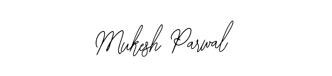 Create a beautiful signature design for name Mukesh Parwal. With this signature (Bearetta-2O07w) fonts, you can make a handwritten signature for free. Mukesh Parwal signature style 12 images and pictures png