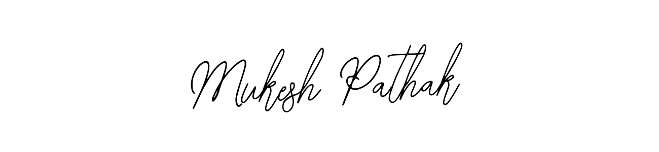 Use a signature maker to create a handwritten signature online. With this signature software, you can design (Bearetta-2O07w) your own signature for name Mukesh Pathak. Mukesh Pathak signature style 12 images and pictures png