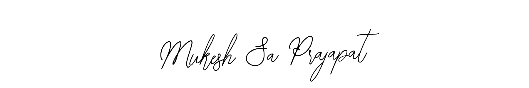 Also we have Mukesh Sa Prajapat name is the best signature style. Create professional handwritten signature collection using Bearetta-2O07w autograph style. Mukesh Sa Prajapat signature style 12 images and pictures png