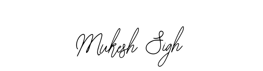 Also we have Mukesh Sigh name is the best signature style. Create professional handwritten signature collection using Bearetta-2O07w autograph style. Mukesh Sigh signature style 12 images and pictures png