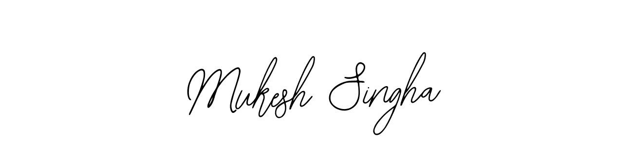 Create a beautiful signature design for name Mukesh Singha. With this signature (Bearetta-2O07w) fonts, you can make a handwritten signature for free. Mukesh Singha signature style 12 images and pictures png