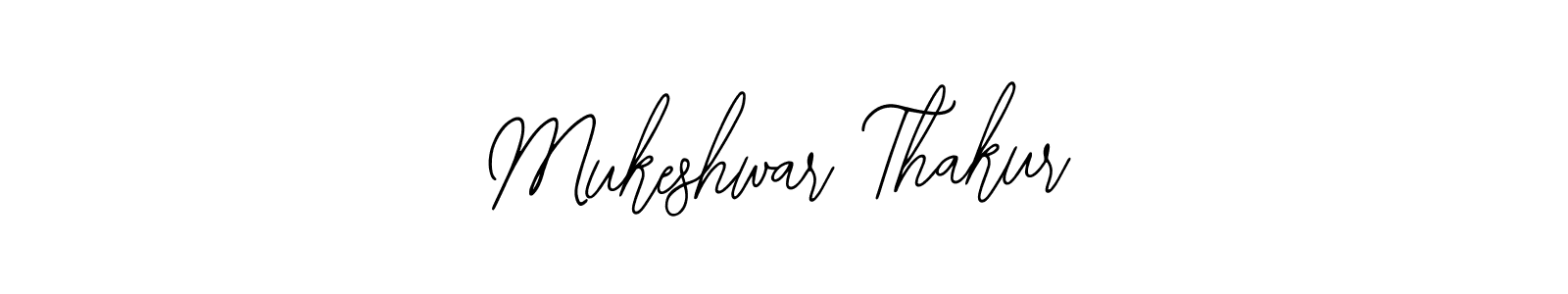 Use a signature maker to create a handwritten signature online. With this signature software, you can design (Bearetta-2O07w) your own signature for name Mukeshwar Thakur. Mukeshwar Thakur signature style 12 images and pictures png