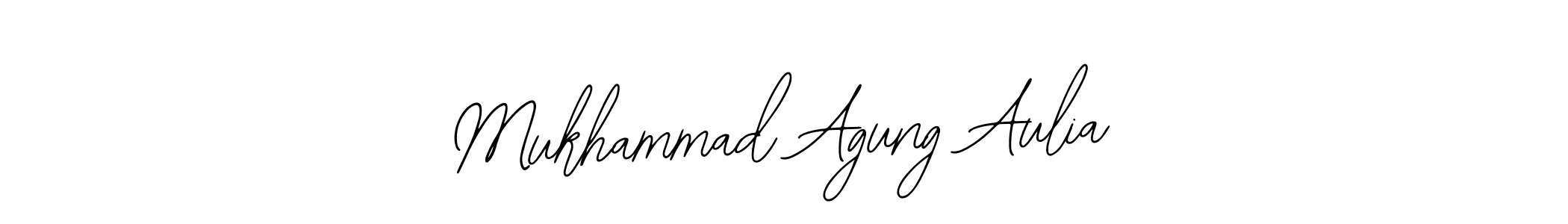 Also we have Mukhammad Agung Aulia name is the best signature style. Create professional handwritten signature collection using Bearetta-2O07w autograph style. Mukhammad Agung Aulia signature style 12 images and pictures png