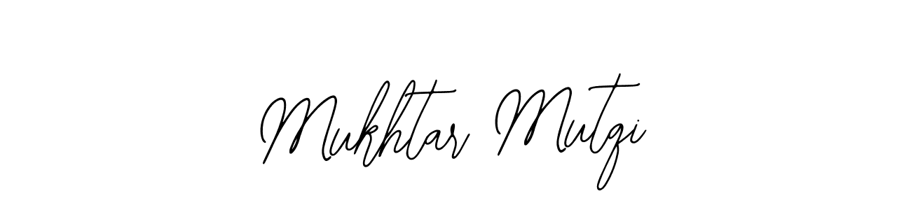 Similarly Bearetta-2O07w is the best handwritten signature design. Signature creator online .You can use it as an online autograph creator for name Mukhtar Mutqi. Mukhtar Mutqi signature style 12 images and pictures png