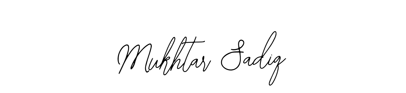 Bearetta-2O07w is a professional signature style that is perfect for those who want to add a touch of class to their signature. It is also a great choice for those who want to make their signature more unique. Get Mukhtar Sadiq name to fancy signature for free. Mukhtar Sadiq signature style 12 images and pictures png