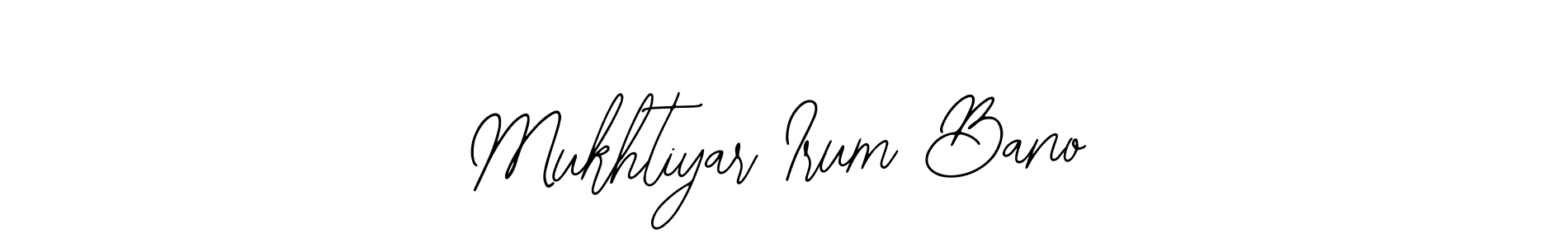 if you are searching for the best signature style for your name Mukhtiyar Irum Bano. so please give up your signature search. here we have designed multiple signature styles  using Bearetta-2O07w. Mukhtiyar Irum Bano signature style 12 images and pictures png