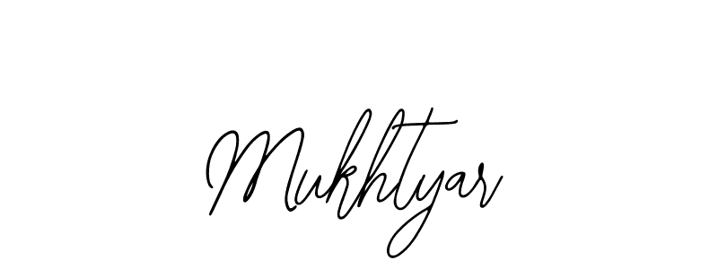 Design your own signature with our free online signature maker. With this signature software, you can create a handwritten (Bearetta-2O07w) signature for name Mukhtyar. Mukhtyar signature style 12 images and pictures png
