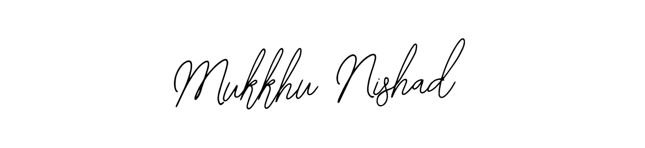 Create a beautiful signature design for name Mukkhu Nishad. With this signature (Bearetta-2O07w) fonts, you can make a handwritten signature for free. Mukkhu Nishad signature style 12 images and pictures png