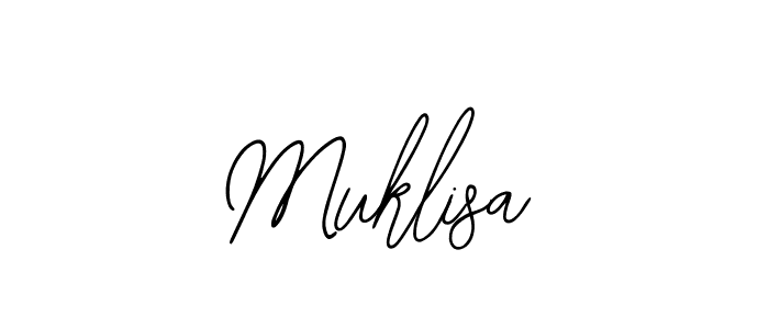 Once you've used our free online signature maker to create your best signature Bearetta-2O07w style, it's time to enjoy all of the benefits that Muklisa name signing documents. Muklisa signature style 12 images and pictures png