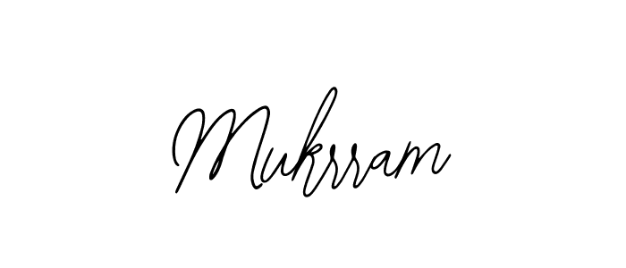 How to Draw Mukrram signature style? Bearetta-2O07w is a latest design signature styles for name Mukrram. Mukrram signature style 12 images and pictures png
