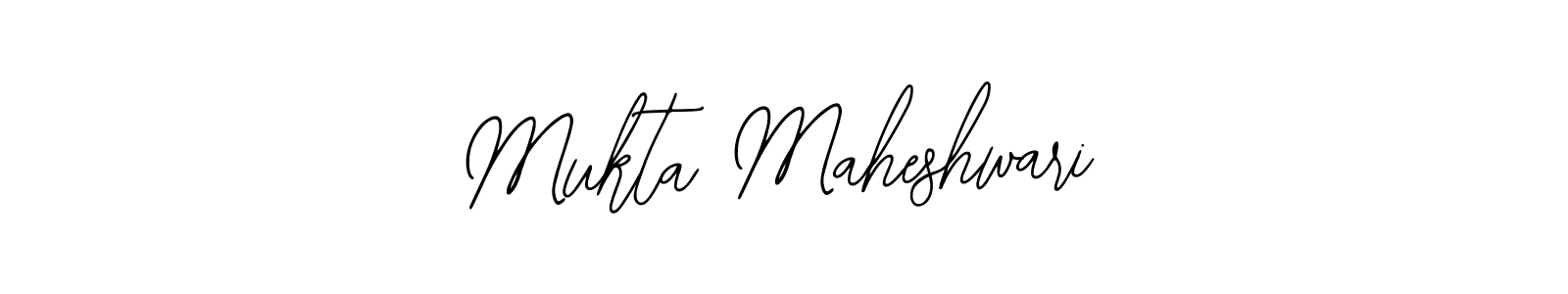 How to make Mukta Maheshwari signature? Bearetta-2O07w is a professional autograph style. Create handwritten signature for Mukta Maheshwari name. Mukta Maheshwari signature style 12 images and pictures png