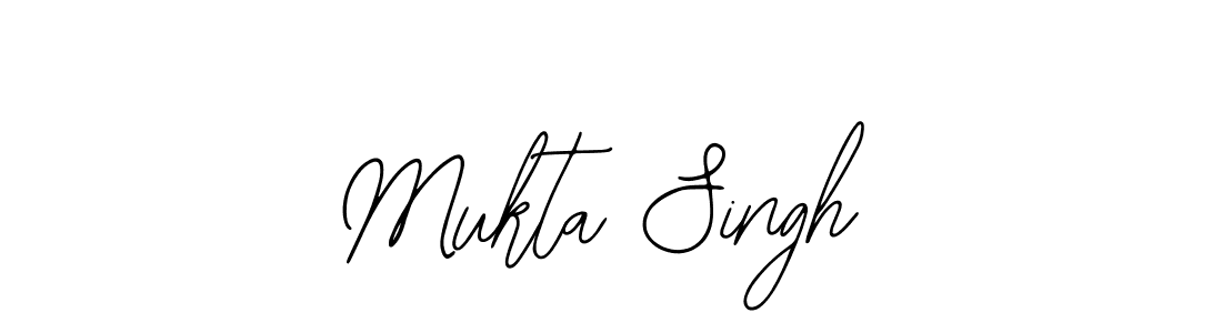 Also You can easily find your signature by using the search form. We will create Mukta Singh name handwritten signature images for you free of cost using Bearetta-2O07w sign style. Mukta Singh signature style 12 images and pictures png