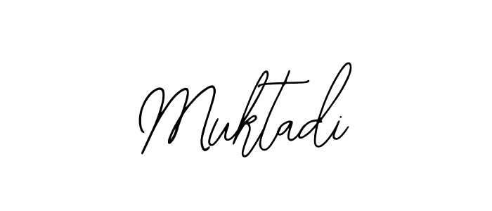 Create a beautiful signature design for name Muktadi. With this signature (Bearetta-2O07w) fonts, you can make a handwritten signature for free. Muktadi signature style 12 images and pictures png