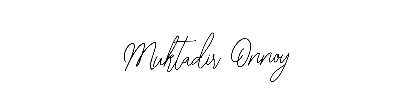 How to Draw Muktadir Onnoy signature style? Bearetta-2O07w is a latest design signature styles for name Muktadir Onnoy. Muktadir Onnoy signature style 12 images and pictures png
