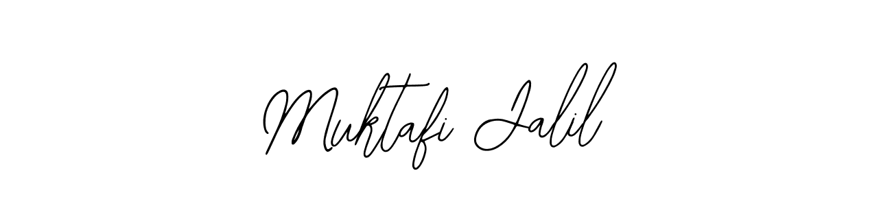 How to make Muktafi Jalil signature? Bearetta-2O07w is a professional autograph style. Create handwritten signature for Muktafi Jalil name. Muktafi Jalil signature style 12 images and pictures png