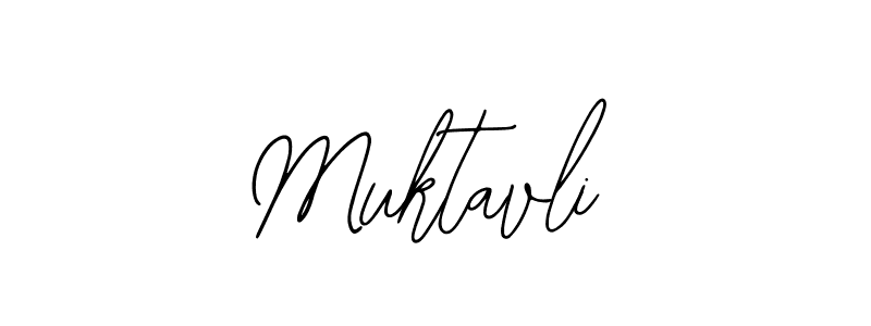 Use a signature maker to create a handwritten signature online. With this signature software, you can design (Bearetta-2O07w) your own signature for name Muktavli. Muktavli signature style 12 images and pictures png