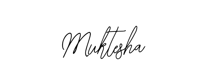 if you are searching for the best signature style for your name Muktesha. so please give up your signature search. here we have designed multiple signature styles  using Bearetta-2O07w. Muktesha signature style 12 images and pictures png